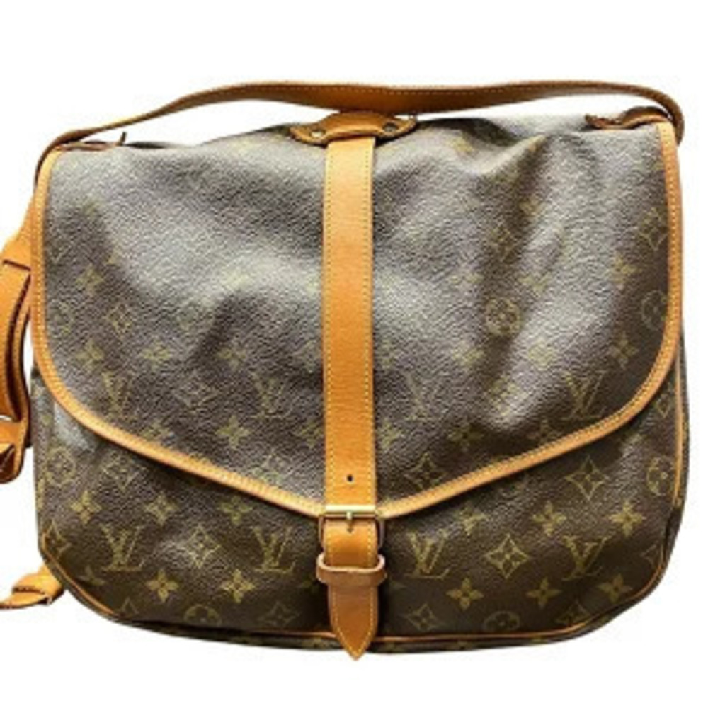 Louis Vuitton Saumur Shoulder Bag Monogram Canvas